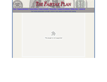 Tablet Screenshot of fairtaxplan.org